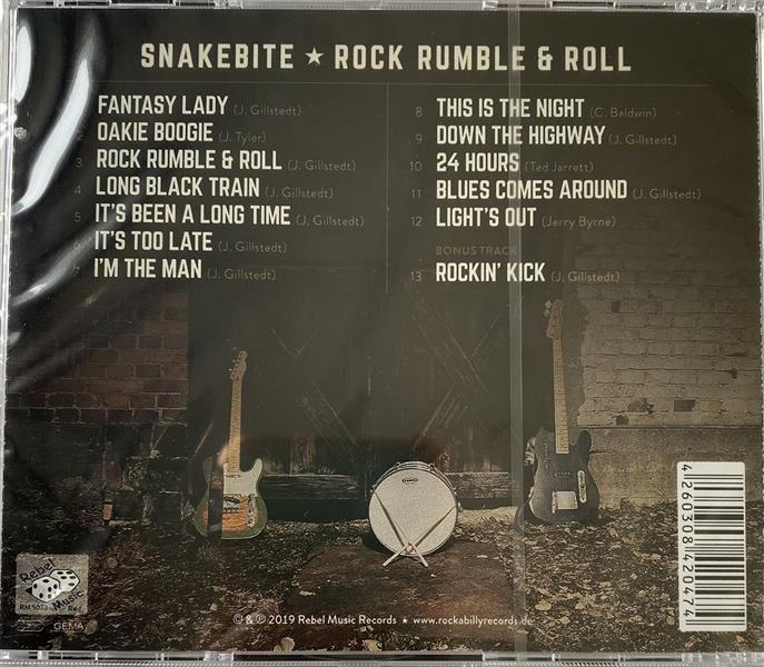 CD - Snakebite - Rock Rumble & Roll