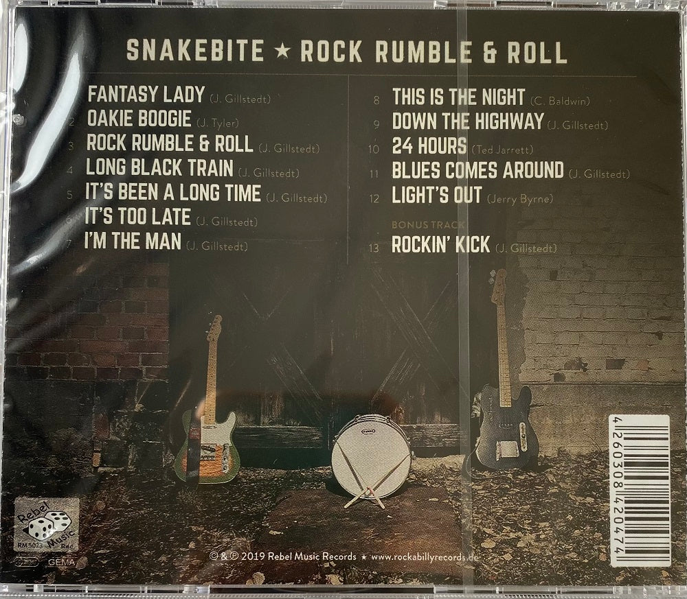 CD - Snakebite - Rock Rumble & Roll