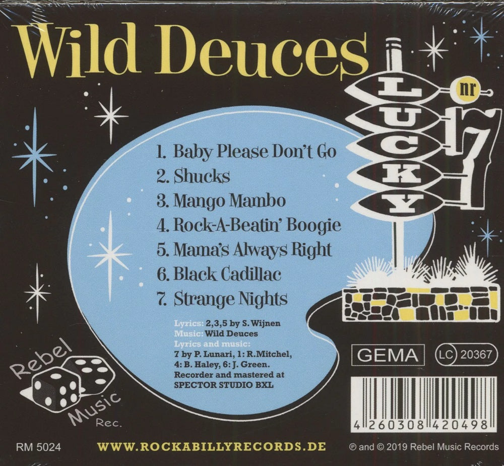 CD - Wild Deuces - Lucky Nr. 7