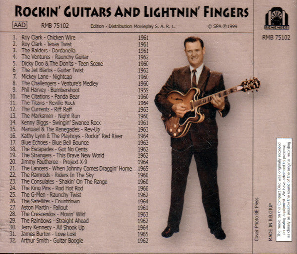 CD - VA - Rockin' Guitars & Lightnin' Fingers