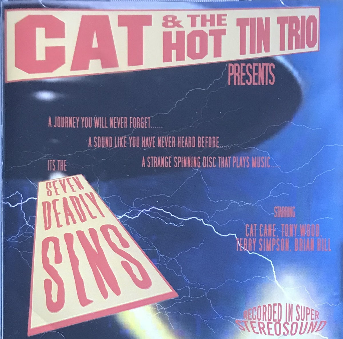 CD - Cat & The Hot Tin Trio - Seven Deadly Sins