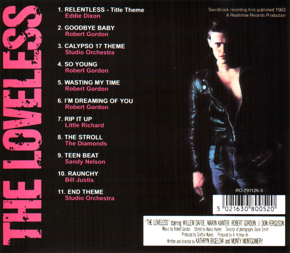 CD - VA - The Loveless, Original Soundtrack