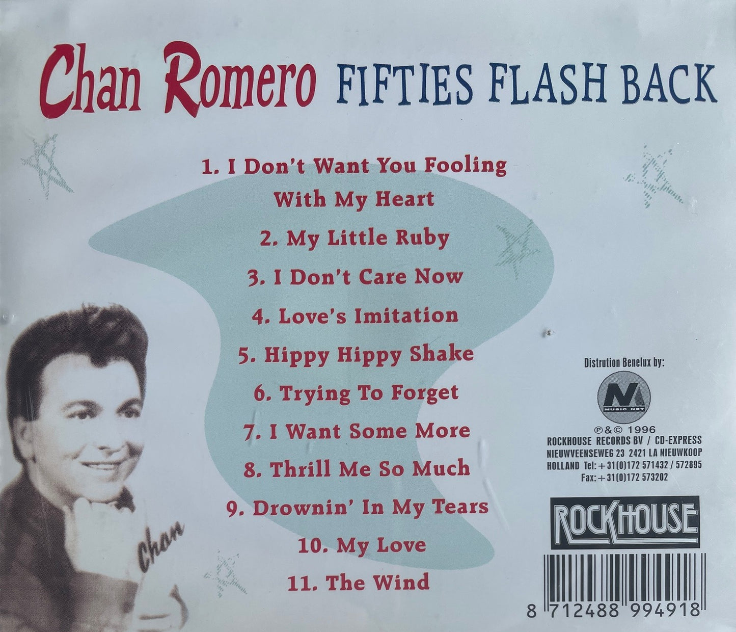 CD - Chan Romero - Fifties Flash Back