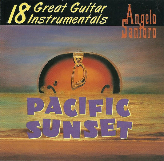 CD - Angelo Santoro - Pacific Sunset/18 Guitar