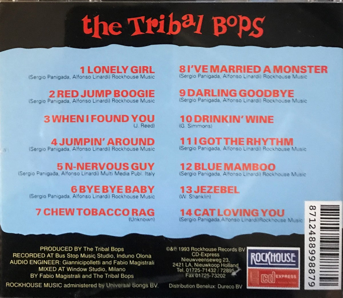 CD - Tribal Bops - Play Or Sing