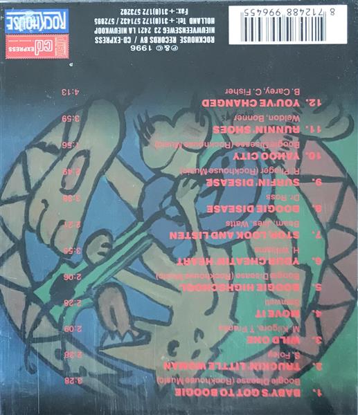 CD - Boogie Disease - Eight Balls For Hire