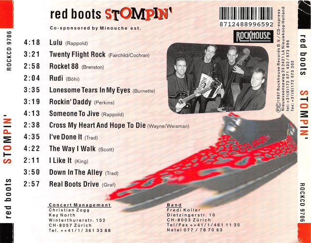 CD - Red Boots - Stompin