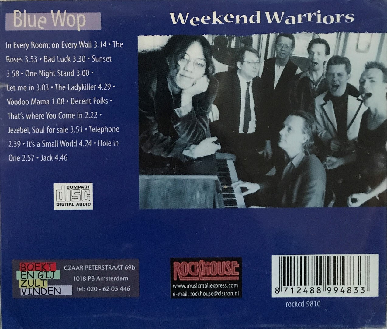 CD - Weekend Warriors - Blue Wop