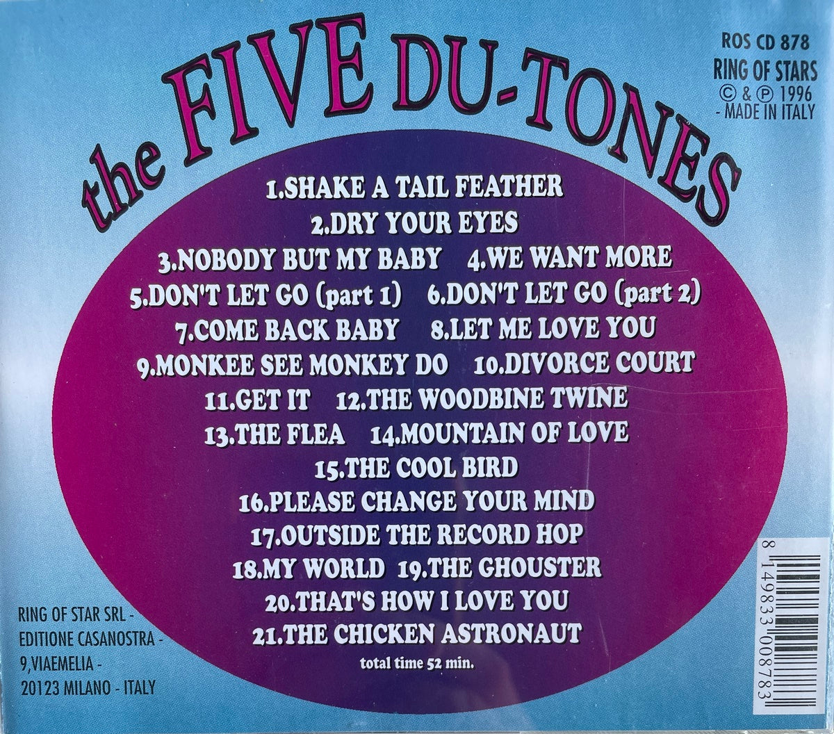 CD - Five Du-Tones
