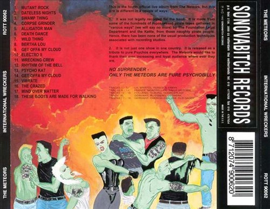 CD - Meteors - International Wreckers