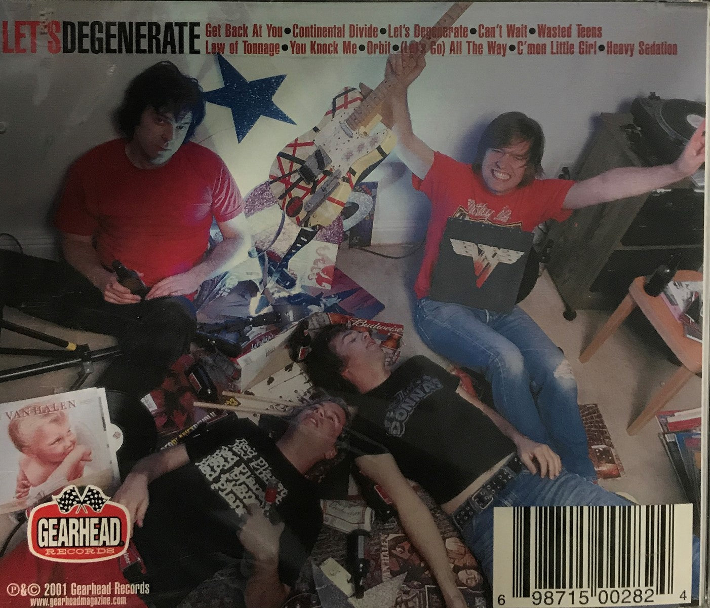 CD - Red Planet - Let's Degenerate