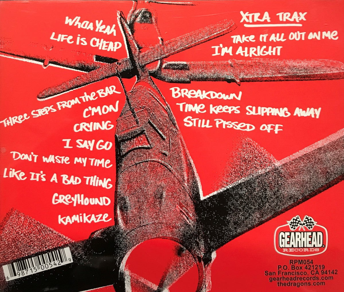 CD - Dragons - Rock'n'Roll Kamikaze