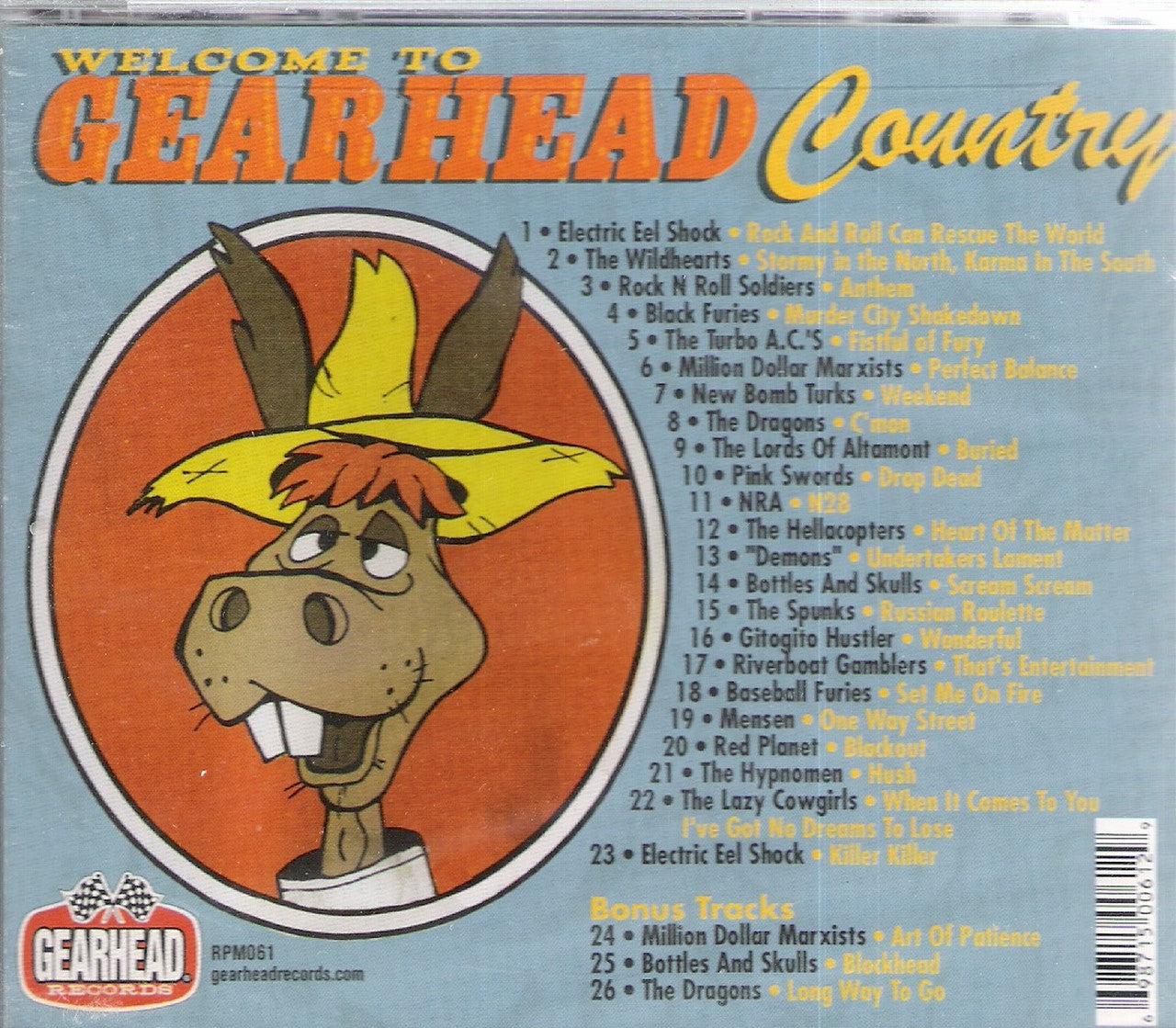 CD - VA - Welcome To Gearhead Country