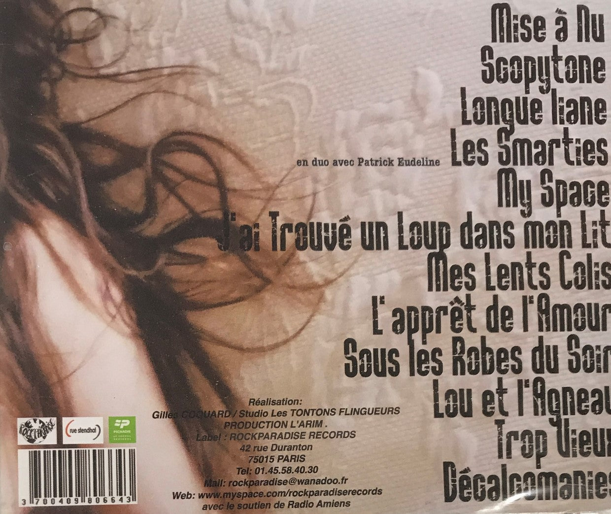 CD - Lou Mary - Mise A Nu