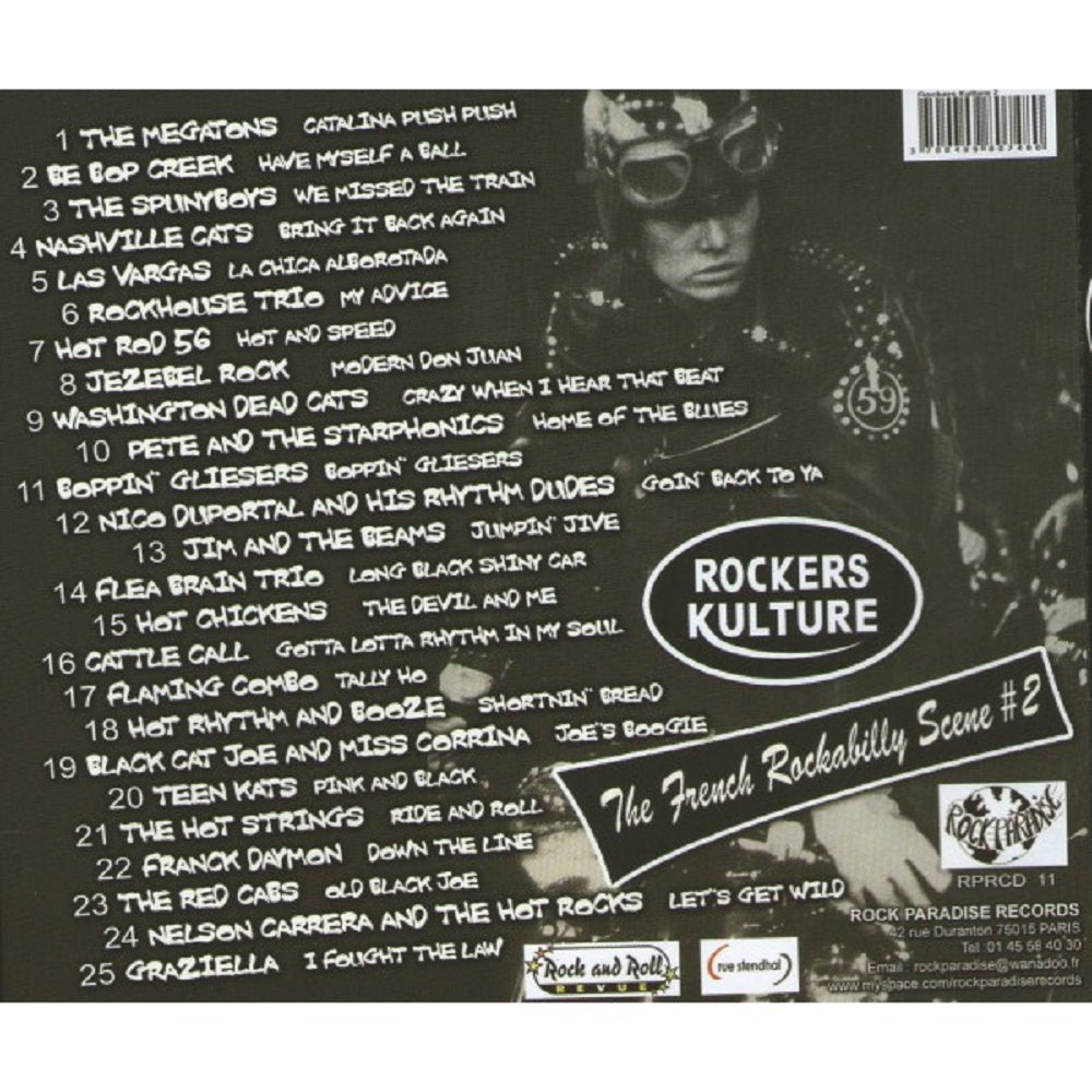 CD - VA - Rockers Kulture - The French Rockabilly Scene - Vol. 2