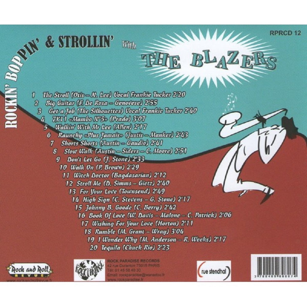 CD - Blazers - Rockin' Boppin' & Strollin'