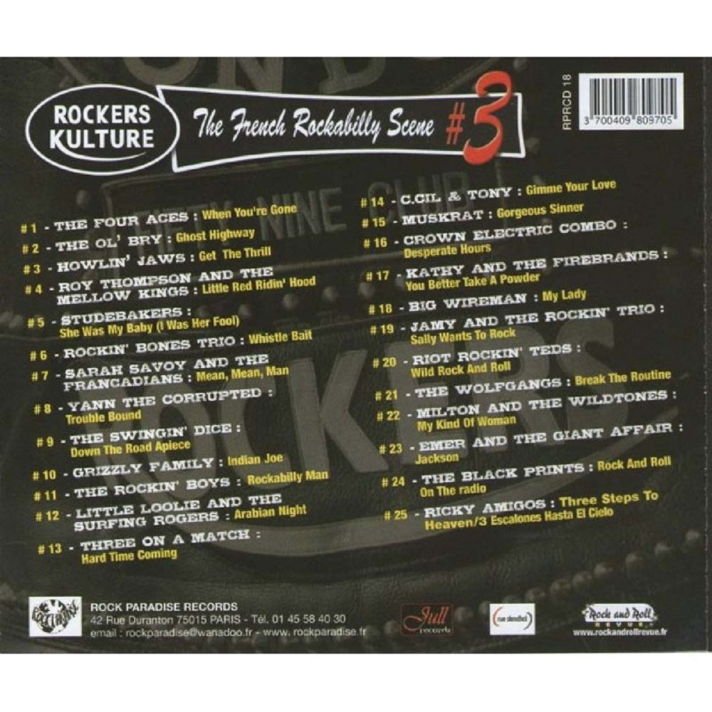 CD - VA - Rockers Kulture - The French Rockabilly Scene - Vol. 3