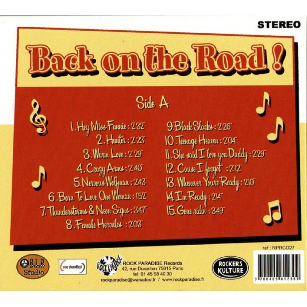 CD - Ghost Highway - Back On The Road