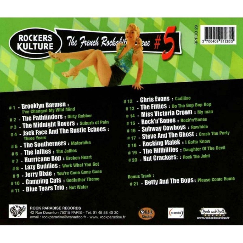 CD - VA - Rockers Kulture - The French Rockabilly Scene - Vol. 5