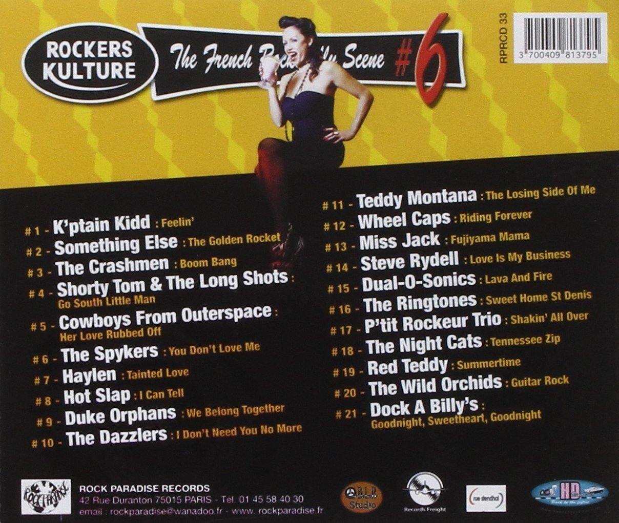 CD - VA - Rockers Kulture - The French Rockabilly Scene - Vol. 6