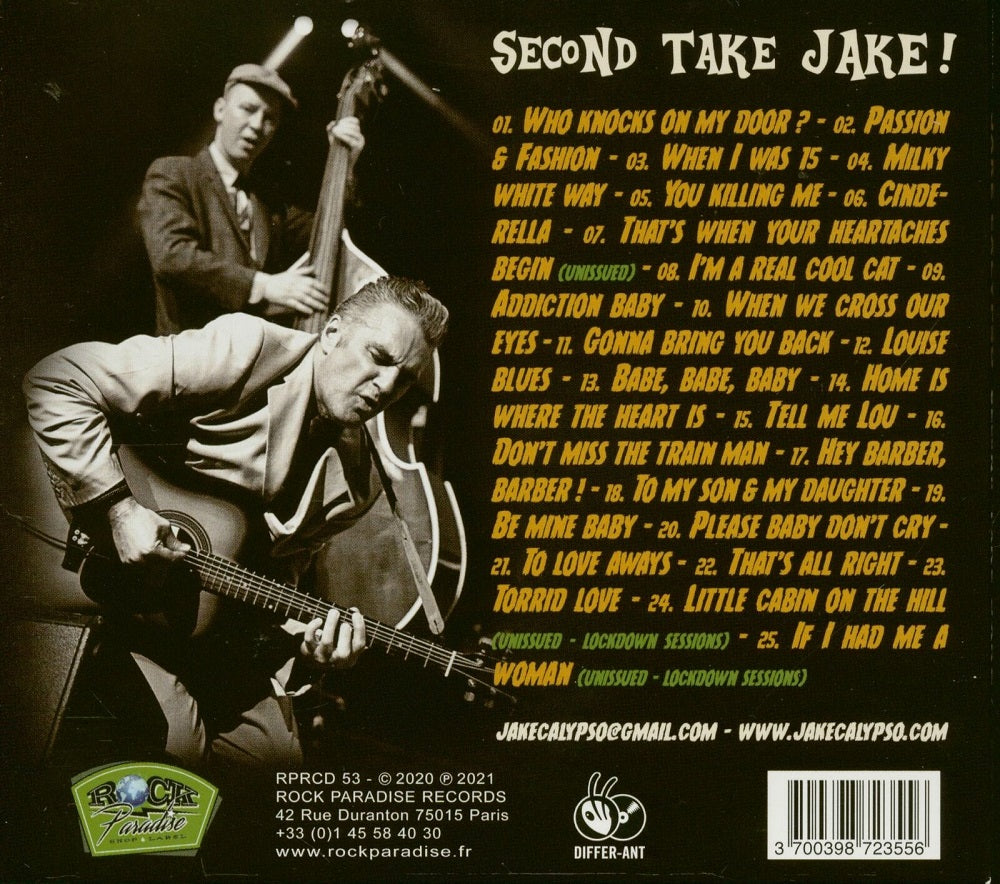 CD - Jake Calypso - Second Take Jake !