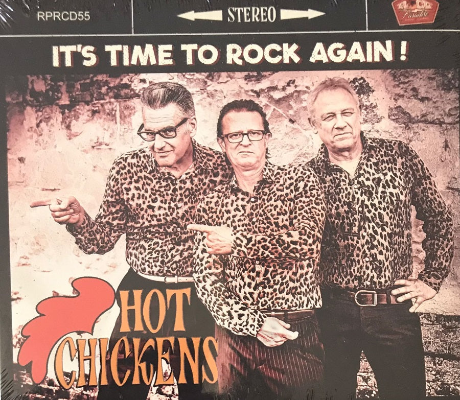 CD - Hot Chickens - It's Time To Rock Again !