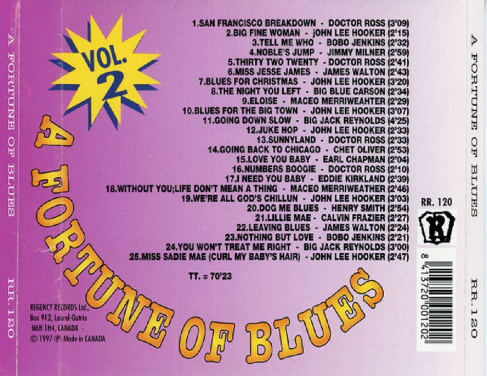 CD - VA - A Fortune Of Blues Vol. 2