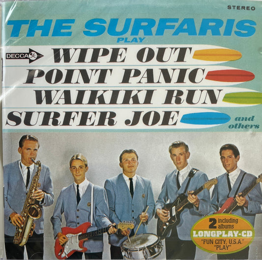 CD - Surfaris - Fun City, USA/ Wipe Out