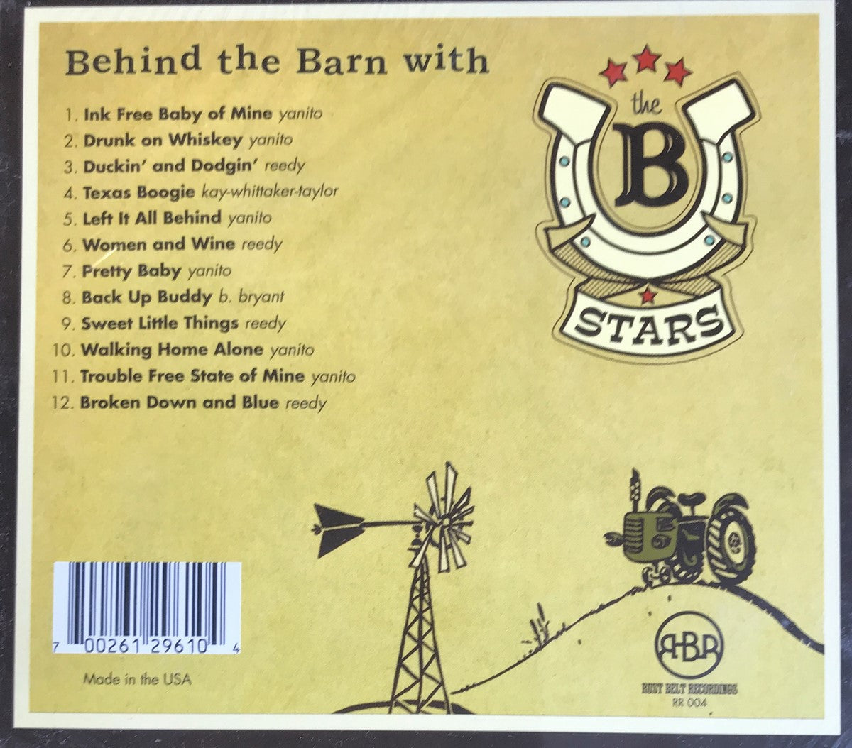 CD - B-Stars - Behind The Barn With...