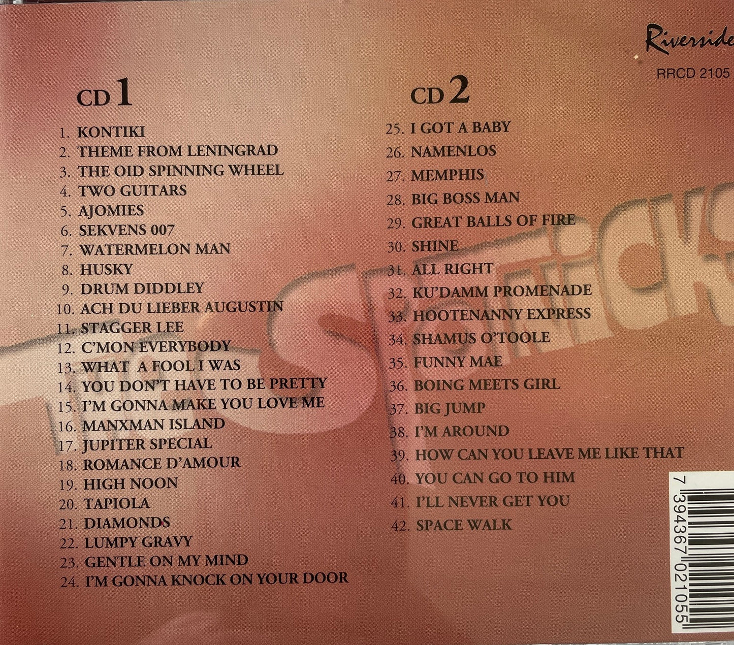 CD-2 - Spotnicks - Rare Collection