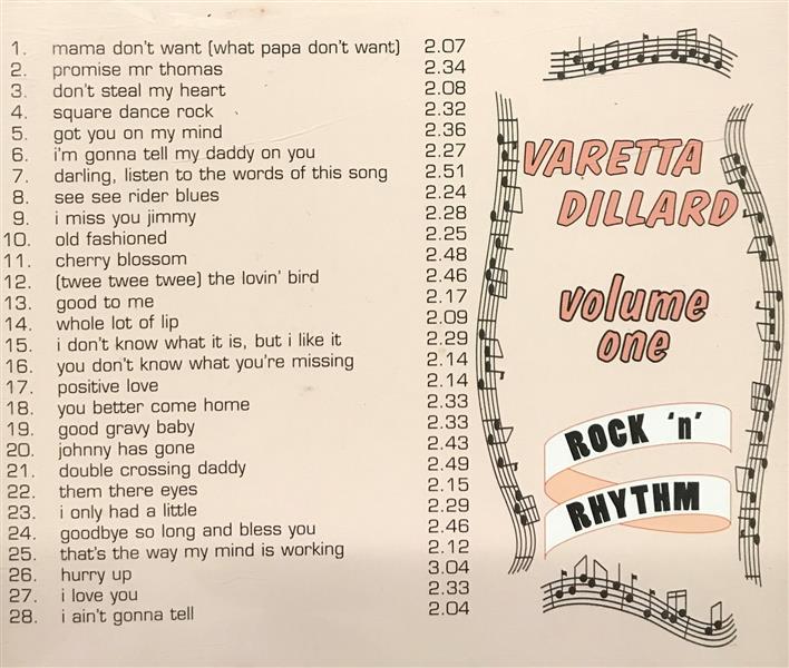 CD - Varetta Dillard - Vol. 1