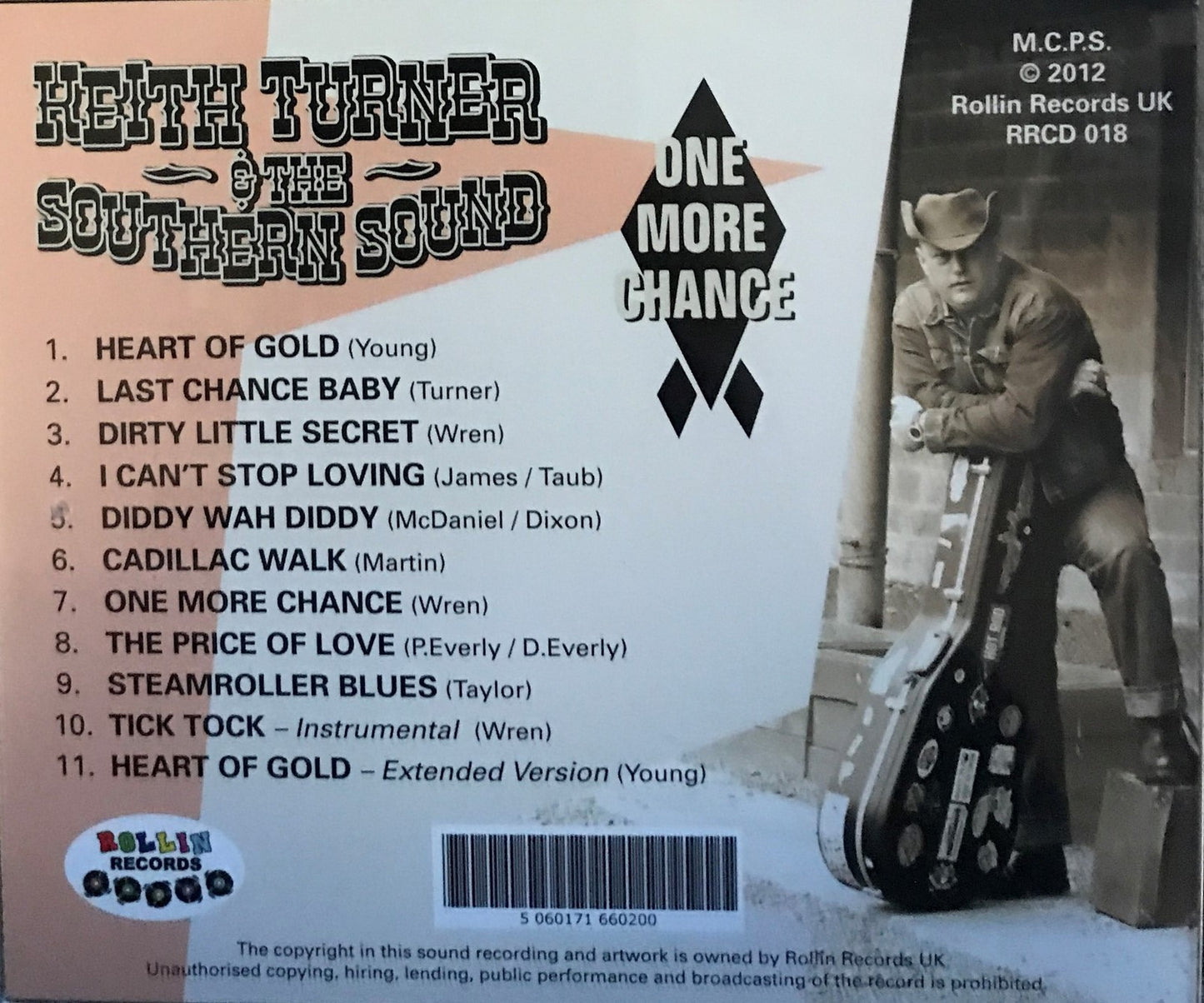 CD - Keith Turner & The Southern Sound - One More Chance