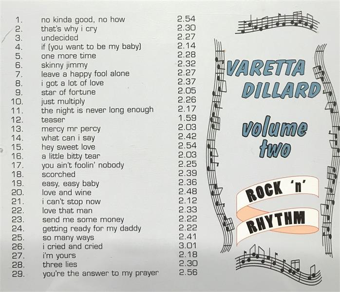 CD - Varetta Dillard - Vol. 2
