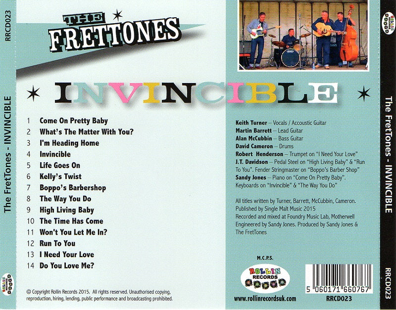 CD - Frettones - Invincible