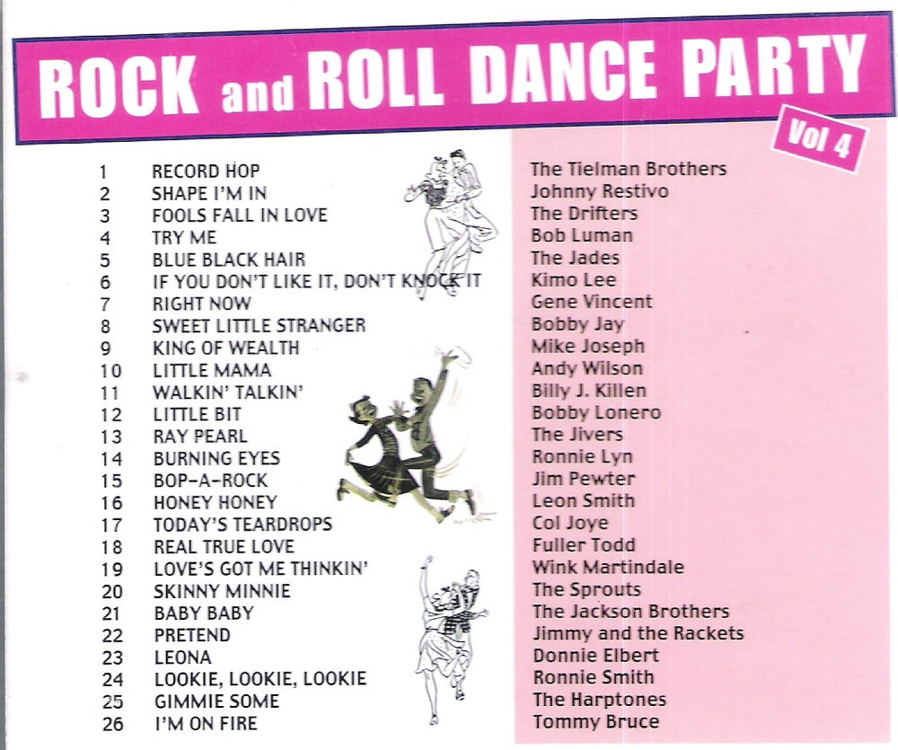 CD - VA - Rock And Roll Dance Party Vol. 4