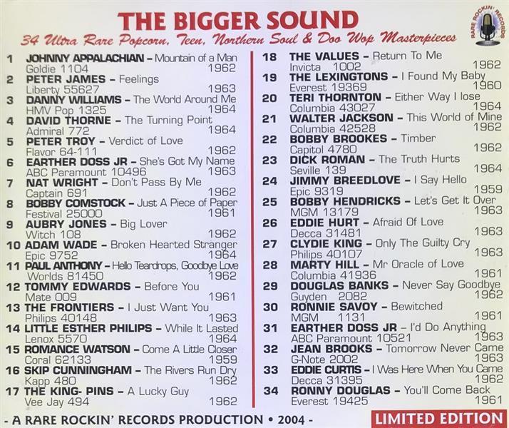 CD - VA - The Bigger Sound