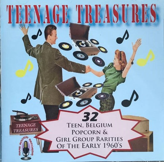 CD - VA - Teenage Treasures