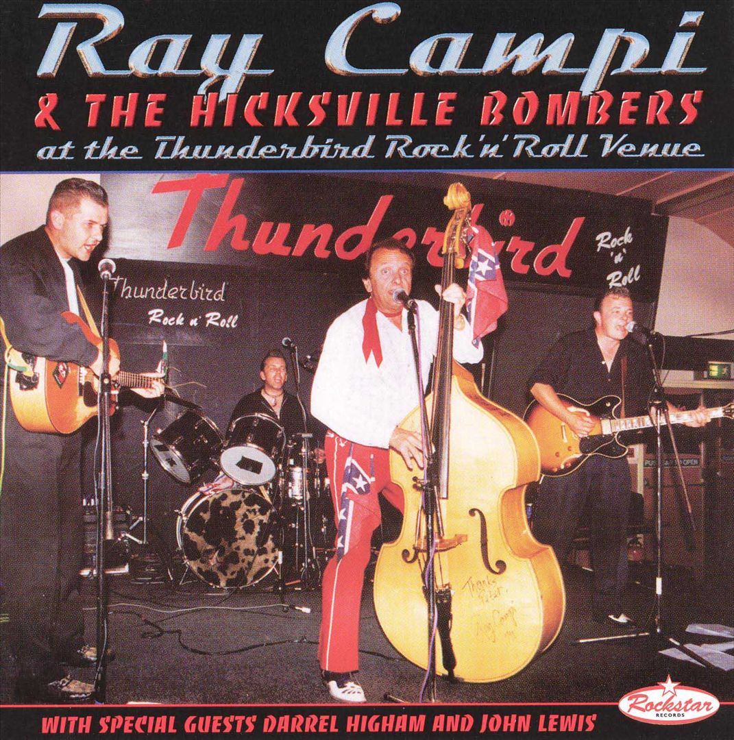 CD - Ray Campi & The Hicksville Bombers - At The Thunderbird Rock'n'Roll Venue