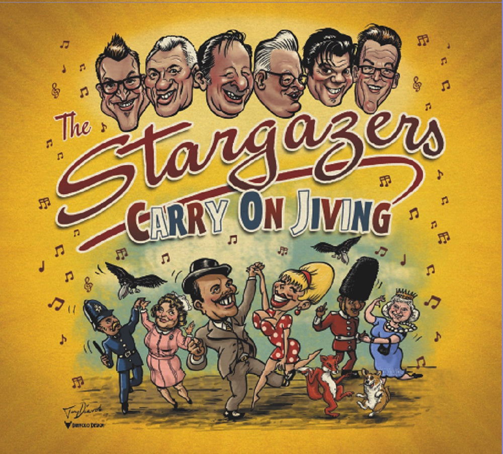 CD - Stargazers - Carry On Jiving