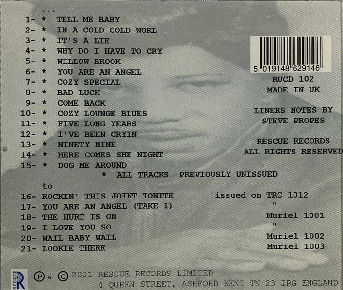 CD - Kid Thomas - adds …