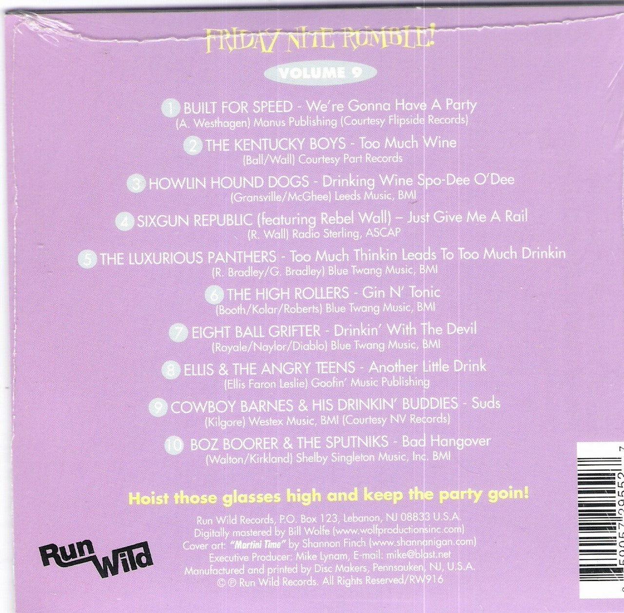 CD - VA - Friday Night Rumble! Vol. 9