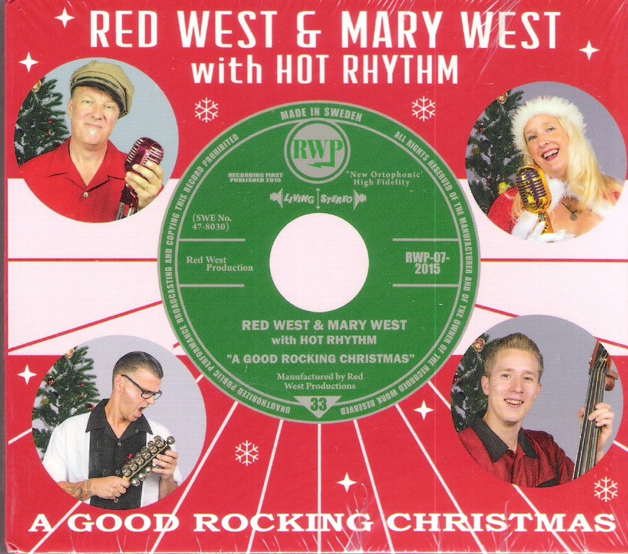 CD - Red West & Mary West With Hot Rhythm