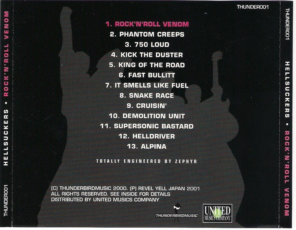 CD - Hellsuckers - Rock'n'Roll Venom