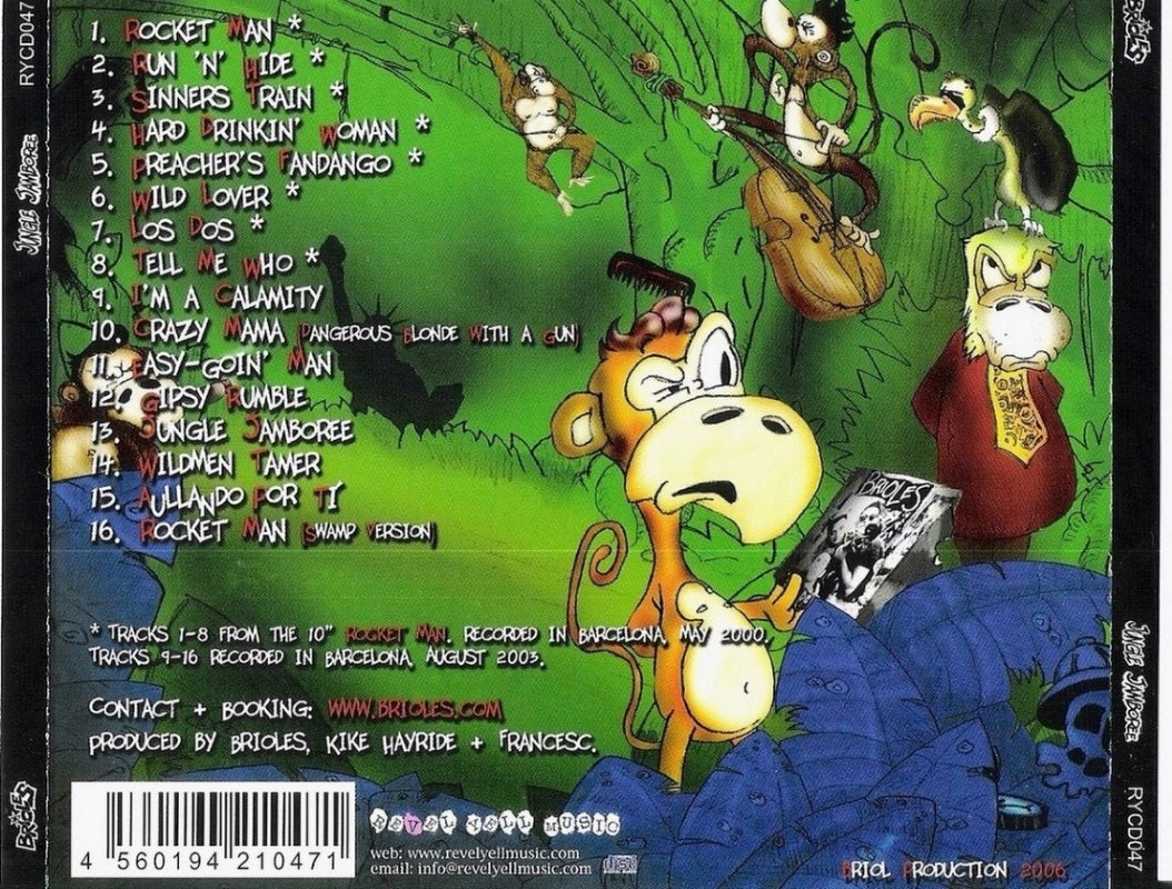 CD - Brioles - Jungle Jamboree