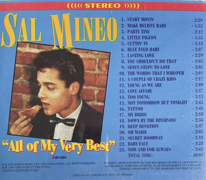 CD - Sal Mineo - All Of My Very Best