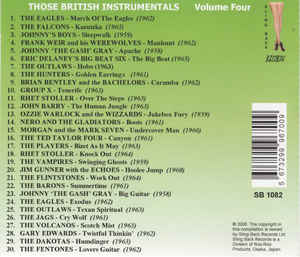 CD - VA - Those British Instrumentals Vol. 4