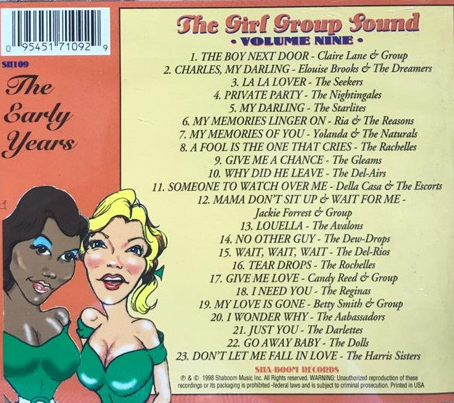 CD - VA - The Girl Group Sound Vol. 9