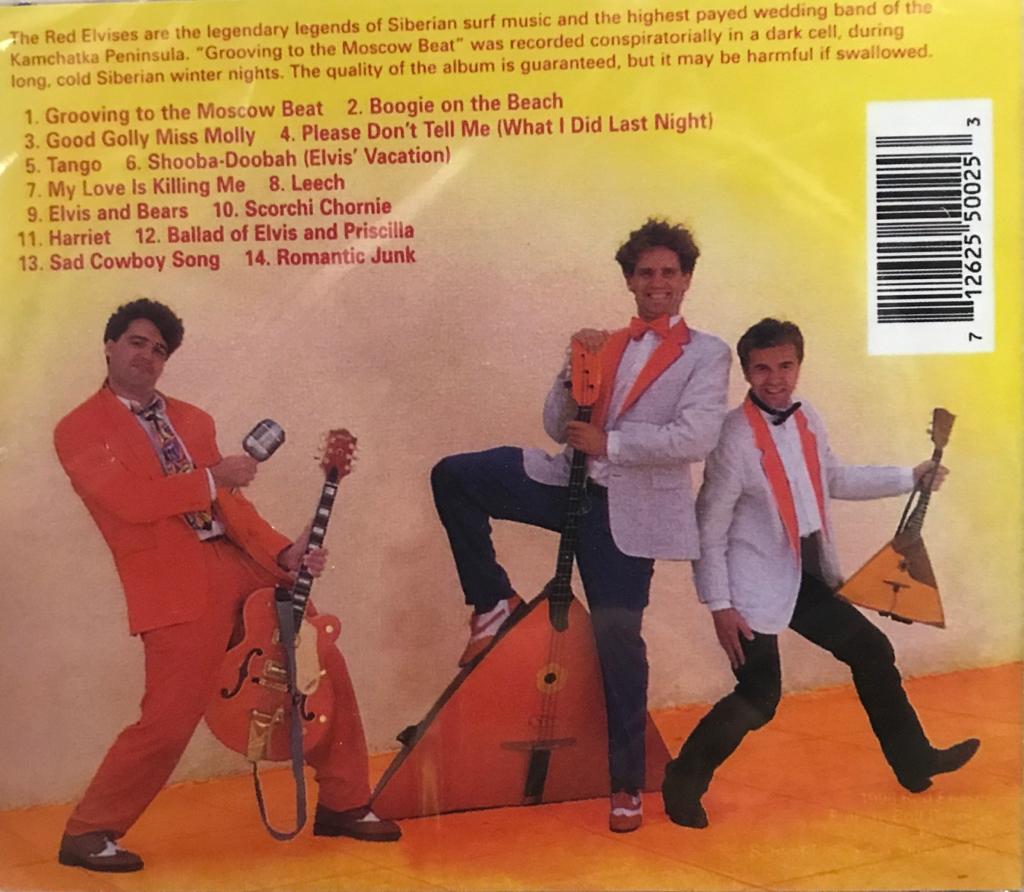 CD - Red Elvises - Grooving To The Moscow Beat