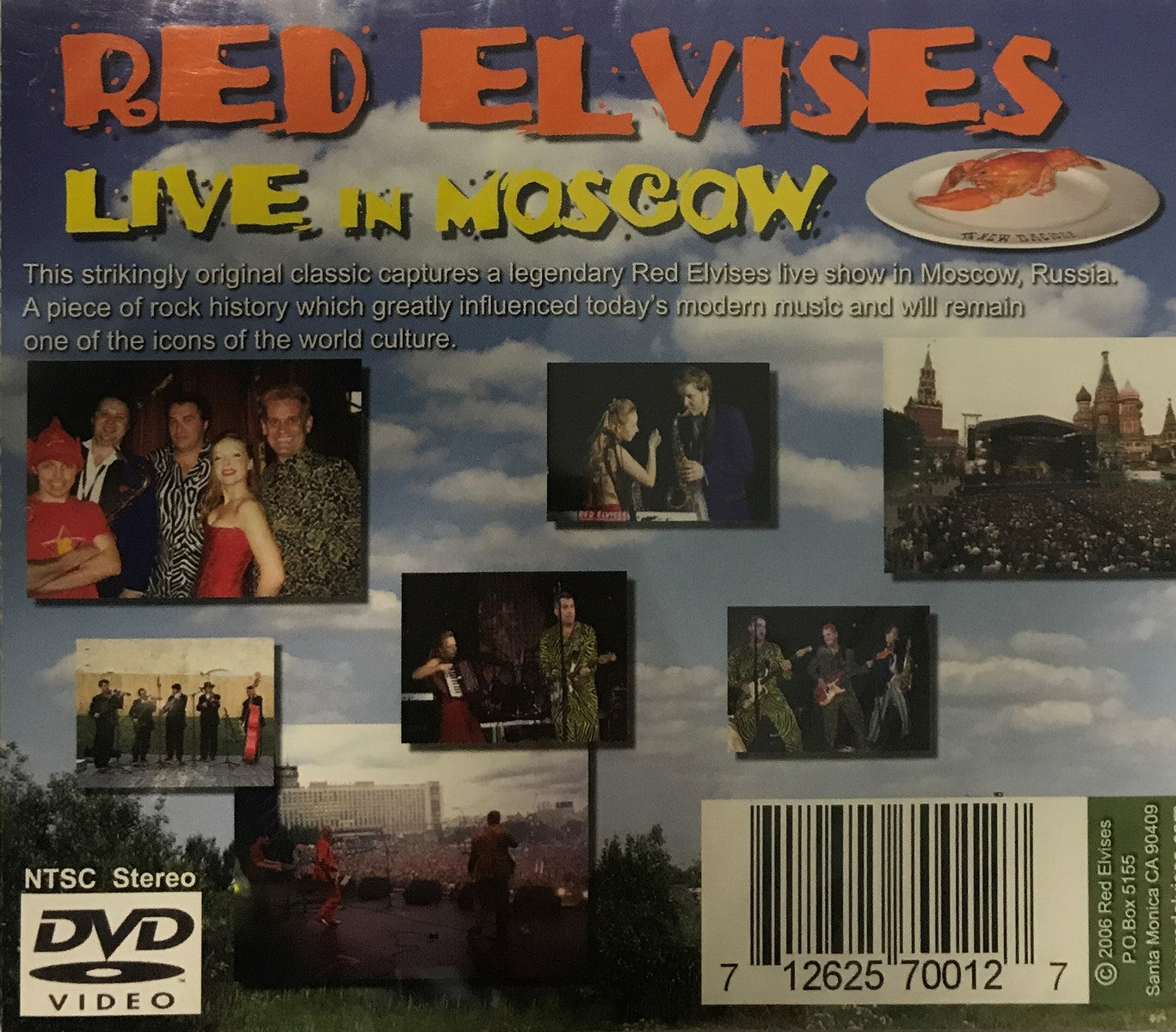 CD - Red Elvises - Live In Moscow