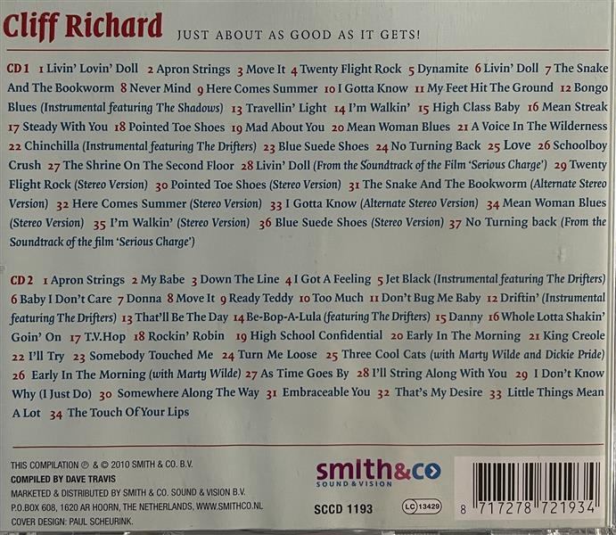 CD-2 - Cliff Richard - Just About As Good As It Gets!